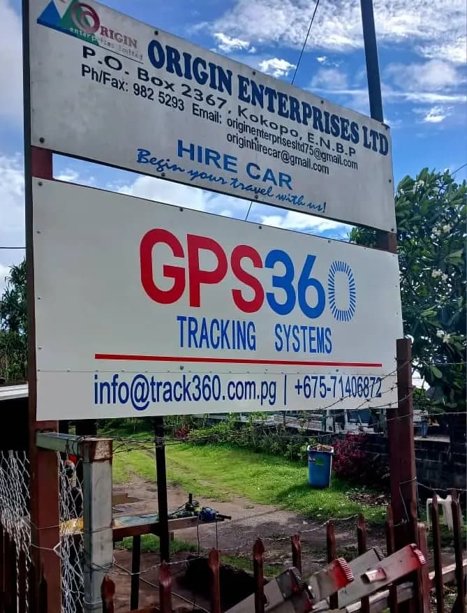 GPS360 Systems office signage, Takubar, Kokopo (1)